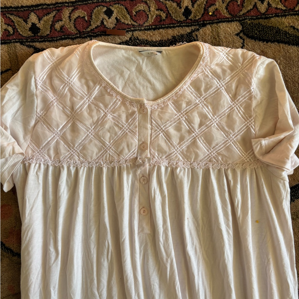 White Ruffled Dress - Picture 2 of 2